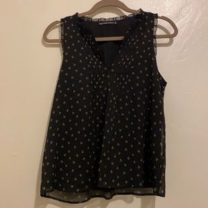 Abercrombie Floral Sleeveless Blouse